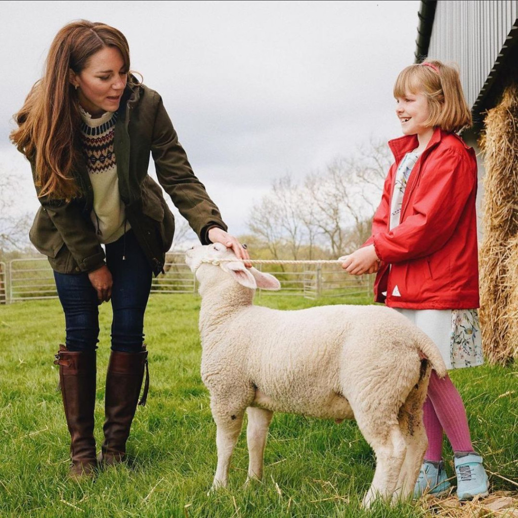 凱特王妃亦有親民一面。（圖片來源：Instagram@_kate_middleton_royal）